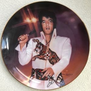Vintage Bradford Exchange Elvis Plate